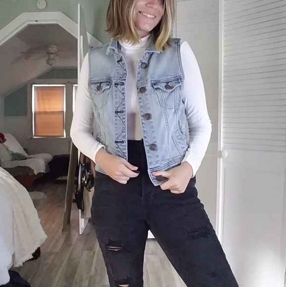 American eagle denim vest - Picture 9 of 12